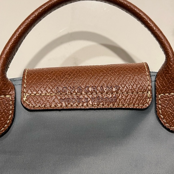 Lonchamp la pliage mini in grey - Picture 4 of 8